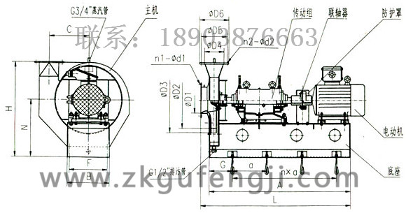 MQ、MZ煤氣增壓鼓風(fēng)機(jī)系列